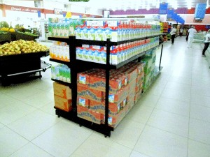 Gôndola para Leite