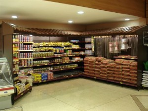 Expositor para Churrasco com telhado